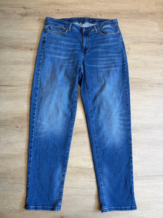 J. Jill Denim - J. JILL Denim Boyfriend Straight Leg Ankle Light Wash Jeans SZ 16